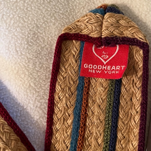 Jute / Cotton Stripe Sash - Picture 6 of 6